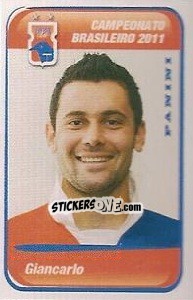 Cromo Giancarlo - Campeonato Brasileiro 2011 - Panini