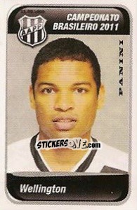 Cromo Wellington - Campeonato Brasileiro 2011 n. 547 - Panini