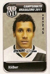 Figurina Valber - Campeonato Brasileiro 2011 - Panini