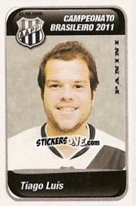 Cromo Tiago Luis - Campeonato Brasileiro 2011 n. 555 - Panini