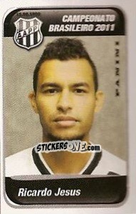 Cromo Ricardo Jesus - Campeonato Brasileiro 2011 n. 556 - Panini