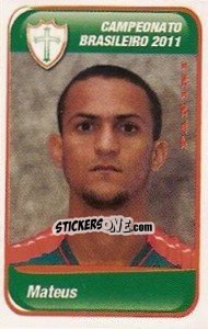 Cromo Mateus - Campeonato Brasileiro 2011 - Panini