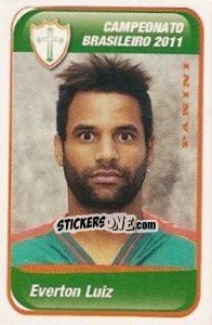 Sticker Everton Luiz - Campeonato Brasileiro 2011 n. 561 - Panini