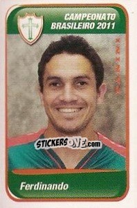 Sticker Ferdinando - Campeonato Brasileiro 2011 n. 565 - Panini