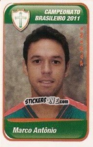 Cromo Marco Antonio - Campeonato Brasileiro 2011 - Panini