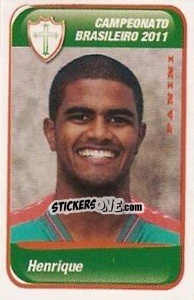 Sticker Henrique - Campeonato Brasileiro 2011 - Panini