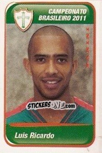 Sticker Luis Ricardo - Campeonato Brasileiro 2011 n. 569 - Panini
