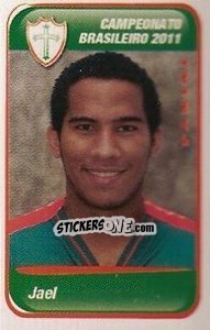 Sticker Jael - Campeonato Brasileiro 2011 n. 570 - Panini