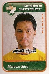 Figurina Marcelo Silva - Campeonato Brasileiro 2011 - Panini