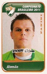 Sticker Alemao - Campeonato Brasileiro 2011 - Panini