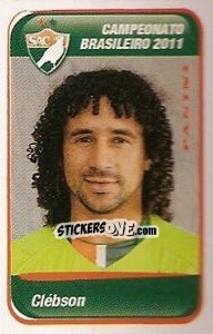 Cromo Clebson - Campeonato Brasileiro 2011 - Panini