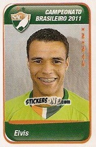 Cromo Elvis - Campeonato Brasileiro 2011 - Panini