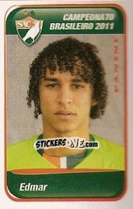 Cromo Edmar - Campeonato Brasileiro 2011 - Panini