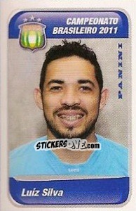 Figurina Luiz Silva - Campeonato Brasileiro 2011 - Panini