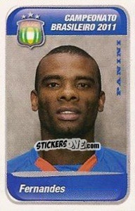 Figurina Fernandes - Campeonato Brasileiro 2011 n. 594 - Panini