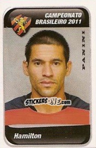 Cromo Hamilton - Campeonato Brasileiro 2011 n. 605 - Panini