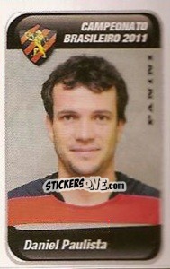 Cromo Daniel Paulista - Campeonato Brasileiro 2011 n. 606 - Panini