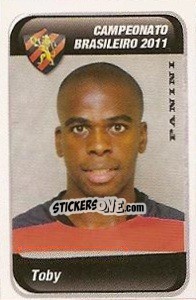 Cromo Toby - Campeonato Brasileiro 2011 n. 608 - Panini