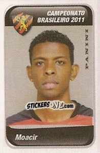 Cromo Moacir - Campeonato Brasileiro 2011 n. 609 - Panini