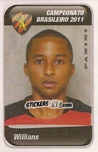 Cromo Willians - Campeonato Brasileiro 2011 n. 610 - Panini