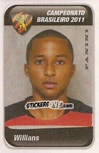 Sticker Willians - Campeonato Brasileiro 2011 - Panini