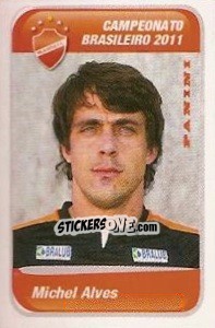 Sticker Michel Alves - Campeonato Brasileiro 2011 n. 615 - Panini