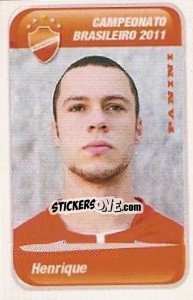 Sticker Henrique - Campeonato Brasileiro 2011 n. 617 - Panini
