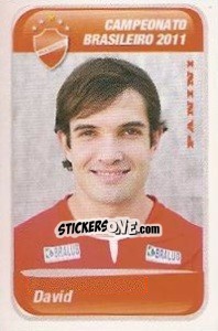 Sticker David - Campeonato Brasileiro 2011 n. 621 - Panini