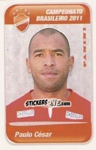 Cromo Paulo Cesar - Campeonato Brasileiro 2011 - Panini