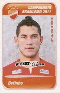 Sticker Betinho - Campeonato Brasileiro 2011 - Panini