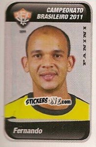 Sticker Fernando - Campeonato Brasileiro 2011 n. 629 - Panini
