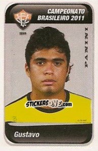 Cromo Gustavo - Campeonato Brasileiro 2011 - Panini