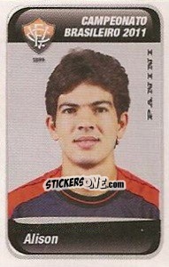 Cromo Alison - Campeonato Brasileiro 2011 n. 631 - Panini