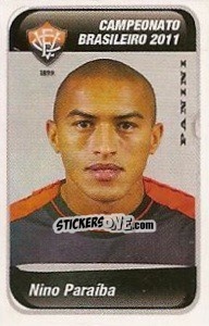 Cromo Nuno Paraiba - Campeonato Brasileiro 2011 n. 633 - Panini