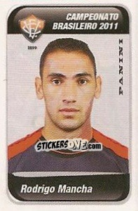 Cromo Rodrigo Mancha - Campeonato Brasileiro 2011 - Panini