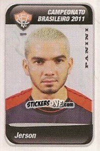 Cromo Jerson - Campeonato Brasileiro 2011 n. 638 - Panini