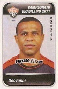 Figurina Geovanni - Campeonato Brasileiro 2011 - Panini