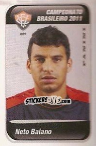 Cromo Neto Baiano - Campeonato Brasileiro 2011 n. 640 - Panini