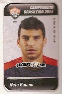 Sticker Neto Baiano - Campeonato Brasileiro 2011 - Panini