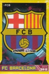 Cromo Escudo - FC Barcelona 2011-2012 - Panini