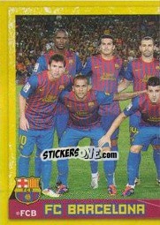 Figurina Plantilla (1 of 2) - FC Barcelona 2011-2012 - Panini