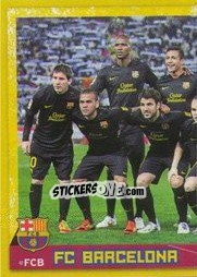 Sticker Plantilla (1 of 2) - FC Barcelona 2011-2012 n. 12 - Panini