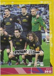 Sticker Plantilla (2 of 2) - FC Barcelona 2011-2012 n. 13 - Panini