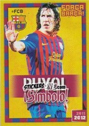 Cromo Puyol (Flash) - FC Barcelona 2011-2012 - Panini