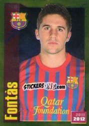 Figurina Fontas (Portrait) - FC Barcelona 2011-2012 - Panini