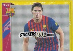 Sticker Fontas in action (1 of 2) - FC Barcelona 2011-2012 - Panini