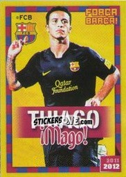 Sticker Thiago (Flash) - FC Barcelona 2011-2012 n. 90 - Panini