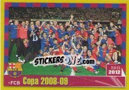Sticker Copa 2008-09 - FC Barcelona 2011-2012 n. 98 - Panini