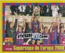 Sticker Supercopa de Europa 2009 - FC Barcelona 2011-2012 n. 102 - Panini