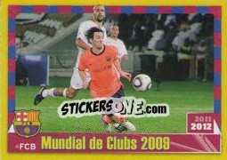 Sticker Mundial De Clubs 2009 - Messi - FC Barcelona 2011-2012 n. 103 - Panini